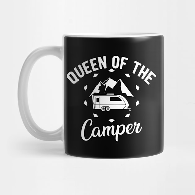 Camper - Queen of the camper by KC Happy Shop